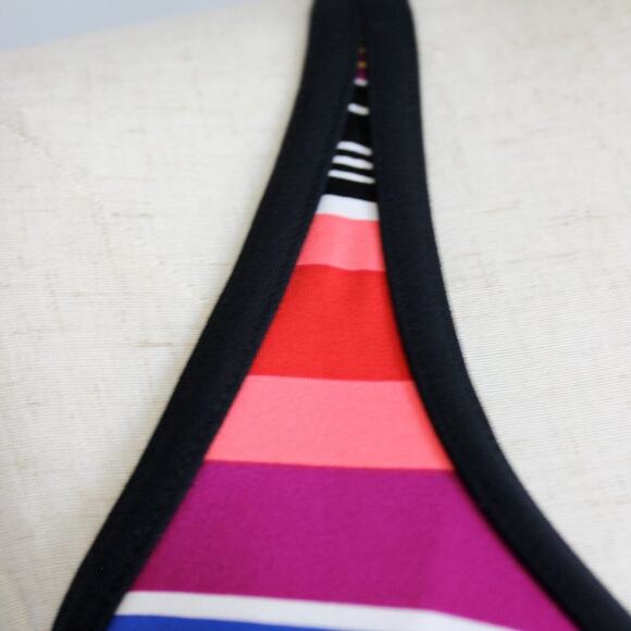 Striped Multi Colored Tankini Size XS - Picture 8 of 9